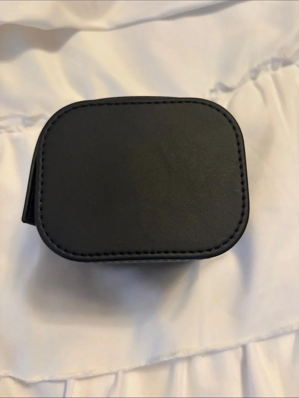 IWC Black Leather Travel Watch Case